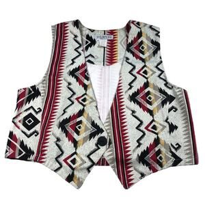 Stampede vintage southwestern vest Medium